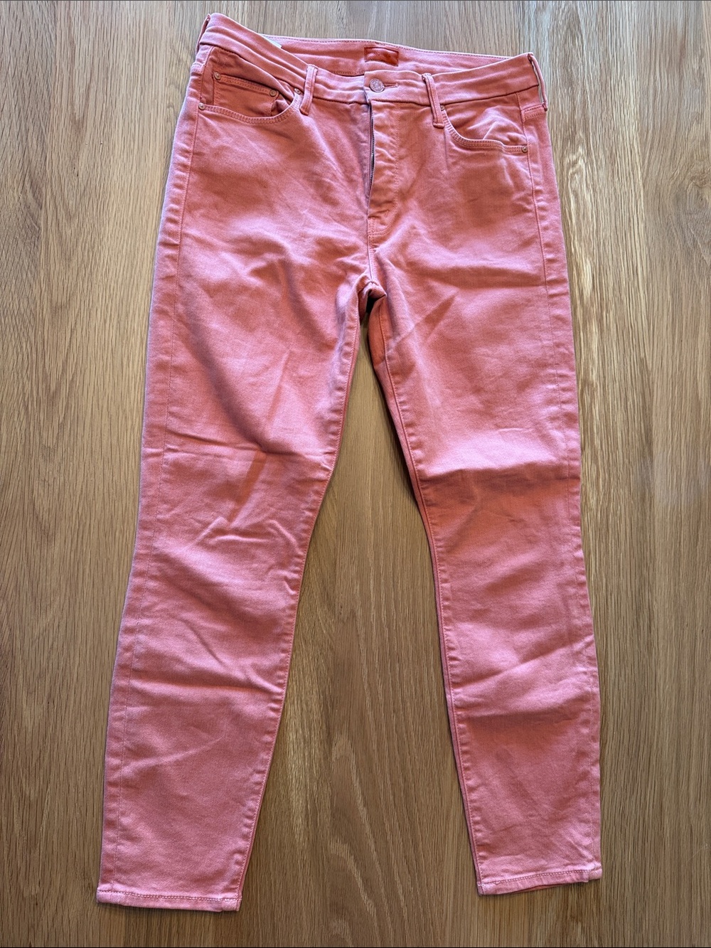 MOTHER Skinny Jeans in Dusty Pink